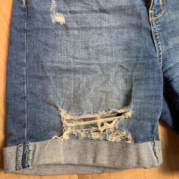 High rise denim shorts - Picture 4 of 5